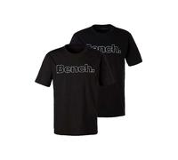 Bench Pack of 2 Short Sleeve T-Shirts Black