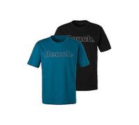 Bench Pack of 2 Short Sleeve T-Shirts Black Multi