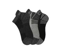 Bench Pack of 3 Ankle Socks Black / Anthracite / Grey