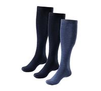 Bench Pack of 3 Wool Blend Knee Socks Wool