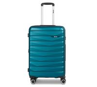 Bench Paris 4 wheels Trolley M 66 cm with expansion pleat petrol