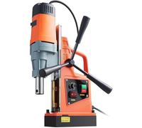 Bench Pillar Drill, 1300W 1400W 2" Electric Drilling Machine Magnetic Drill Press Boring Diameter Power Drill 810 PRM 1-Second Release Drill(1Drill 50mm 1550W)