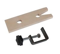 Bench Pin Clamp V Shape Slot Jewelers Block Jewelry Making Workbench Clip