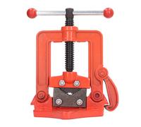 Bench Pipe Vice Heavy Duty Yoke Hinged Clamp