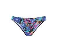 Bench 'Pitch' High Leg Print Bikini Briefs Black Floral
