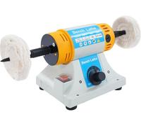 Bench Polisher, 320W Polishing Machine, Mini Bench Grinder Polisher, Jewelry Buffer Polisher, 800-10000RPM Adjustable Speed, for DIY Polishing Grinding