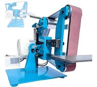 Bench Polisher and Electric Belt Sanding Machine with Brushless Motor, Dual Vertical and Horizontal Use, 750W/1100W, for Professionals and Beginners