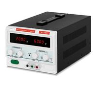 Bench Power Supply 0 60 V 0 20 A DC 1200 W 4-digit LED Display - Laboratory Power Supplies by Stamos Soldering Grey