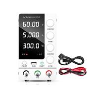 Bench Power Supply, 120V 3A USB DC Switching Power Supply Lab Adjustable Voltage Regulator 30V 10A Stabilizer Switch Bench Power Source,Reliability(GU-SPS-C605-White)