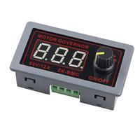 Bench Power Supply,DC Power Supply Variable 12V-60V 32V 12A Auto DC Motor Speed Controller Regulator with Knob Switch Volt Dimmer 500W Board Module
