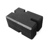 Bench Press Block - Adjustable 2-5 Inch Height Training Board, Rubber Bench Block | Deadlift Deficit Blocks For Home Gym Strength Training Deadlift Squat Assistance Range Of Motion Limiter