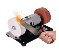 Bench Sander | 6000 RPM Maximum Speed 7 cm Powerful Grinding Wheel - Small Tool for Grinding and Sharpening | For Metal Wood DIY Crafts Jewelry Polishing Grinding Workshop Home