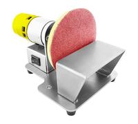 Bench Sander Machine, Mini Electric Belt Sander with 7 Speed Settings for Metal Grinding, Polishing, DIY Projects and Efficient Grinding