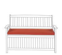 Bench Seat Pad Cushion SOVANA 45 x 110 cm Dark Red