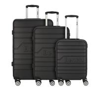 Bench Seattle 4 wheels Suitcase set 3-piece black