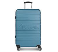 BENCH Hard Luggage Suitcase Set 3 Pieces | Travel Trolleys Made of Robust ABS Material | for Men and Women | 4 Double Wheels & TSA Lock | Seattle Series, Nordic blue, Koffer L (79 cm)