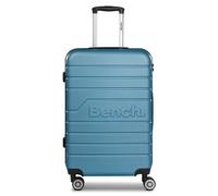 Bench Hard Luggage Suitcase Set 3 Pieces | Travel Trolleys Made of High-Quality Robust ABS Material | for Men and Women | 4 Double Wheels & TSA Lock | Seattle Series, Nordic blue, Koffer M (69 cm