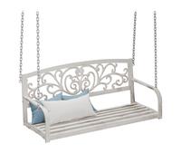 Bench Swing Outdoor Relaxation Chair 2 Seater Weatherproof Hanging Garden Bench