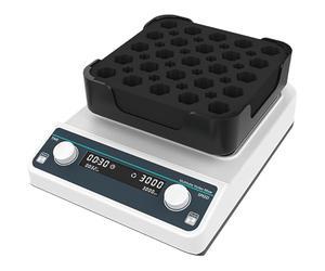 Bench-top Digital Multi-Tube Vortex Mixer for Science & Physical Analysis, Scientific Laboratory Shaker with Variable Speed Shaking, Mixing & Stirring for Lab Test Tubes & Samples