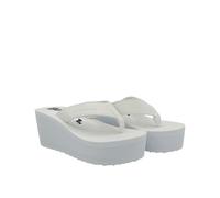 Bench Vacay Womens White Flip Flops - Size UK 7