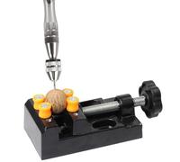 Bench Vice With Drill Press - 4.17 X 2.36 X 1.38 Inch Aluminum Alloy Clamp, Mini Flat Clamping Tool, Adjustable Precision Bench Vise | D Clamp
