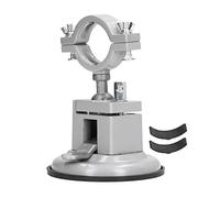 Bench Vise Die Cast Aluminum, 360 Degree Rotation, Suction Cup Base, 45-65mm Clamp Range - Durable Wear, Adjustable Angle, Ideal for Jewelry and Electronics Repair