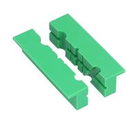 Bench Vise Jaws Covers Soft Grooved Magnetic Universal for Block Drill (4.5 inches)