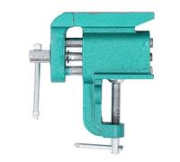 Bench Vise Table Vise, Heavy - Duty Iron Woodworking Vise Clamp with Wide High Strong Jaws, Stable Movement Guided Rod, for DIY Crafters, Electronics Enthusiasts and Metalworking