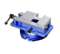 Bench Vise with 360-Degree Rotating Base, Debris Drain Hole, and Angle-Fixed Design for Heavy-Duty Welding, Woodworking, and Metalworking