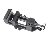 Bench Vise with Guide Rod Design and Removable Jaws, Quick Release Bench, Suitable for Woodworking Metal Processing high Precision
