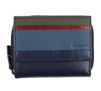Bench Wallet RFID leather 10 cm blue
