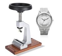 Bench Watch Case Opener for Screw Oyster Style,5700 Watch Case Back Opener Removal Tool with Metal Base,Bench Watch Opener Closer Case Back Press Accessories