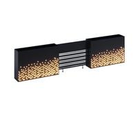 Bench with Planter Box Planter Box with Fence Combined Integrated Set Space Partition