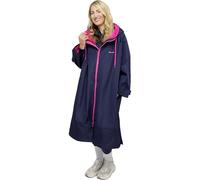 Bench Womens Leacy Waterproof Changing Robe - Navy/Pink - S/M