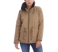 Bench Women's Parka Jacket CONCISE Outdoor Jacket, Khaki Brown, M