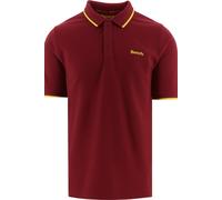 Bench Workwear Deep Red Richmond Polo Shirt