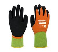 Benchmark 1 Pair Safety Thermal Work Gloves - Lightweight Nylon Gloves with Strong Grip Ideal for Gardening and Constriction Work (X-Large)