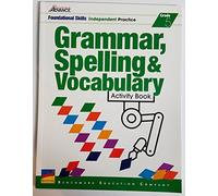 Benchmark Advance - Grammar, Spelling & Vocabulary - Activity Book - Grade 5
