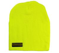 BENCHMARK FR Flame Resistant Skull Cap, Made in The USA - One Size (Black, HiVis), Hi Vis Yellow, One size