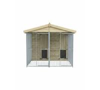 Benchmark Apex Roof Single Dog Kennel 4 x 12ft