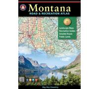 Benchmark Montana Road & Recreation Atlas, 5th Edition - Paperback / softback NE