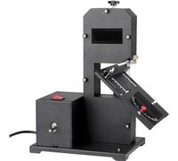 Benchtop Bandsaw, 800W Motor, 70mm Cutting Height, 90mm Throat, Curves & Straight Cuts, Tilting Metal Table (0-45°), Wood Cutting Machine for Small Workshops