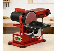 Benchtop Belt & Disc Sander - Versatile Wood & Metal Diy Tool