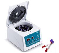 Benchtop Centrifuge Machine, Digital Low Speed 4000RPM with Adjustable Timer, for Serum Plasma Separation in 8×15ml Tubes