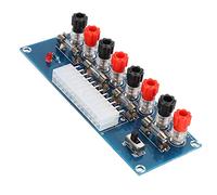 Benchtop Computer Power Board, Chassis Power Supply Adapter XH-M229 24 Pin ATX Port Power Indicator Power Switch For Computing Projects Embedded Systems