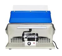 Benchtop Jewelry Polishing Machine with Light and Dust Collector, 180W Buffer for Grinding and Polishing Jewelry, Rocks on Tabletop