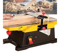 Benchtop Planer, 1800W Woodworking Tool, Speed: 12000r/min, Planer Width: 150mm, Depth: 0-3mm, Workbench Size: 580x155mm, Ideal for Wood Projects