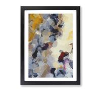 Bend And Break Abstract Framed Print | A2 Black Framed Wall Art | Ready to Hang | Abstract Fantasy Picture | Living Room Bedroom Lounge Office