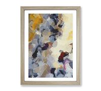 Bend And Break Abstract Framed Print | A4 Oak Framed Wall Art | Ready to Hang | Abstract Fantasy Picture | Living Room Bedroom Lounge Office