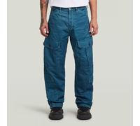 Bend Cargo Loose Jeans - Medium blue - Men 27-32